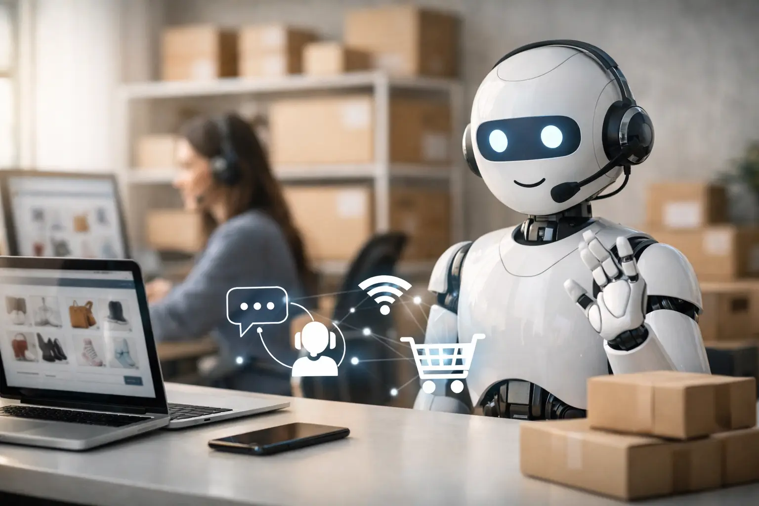 Automação de atendimento para e-commerce em escala