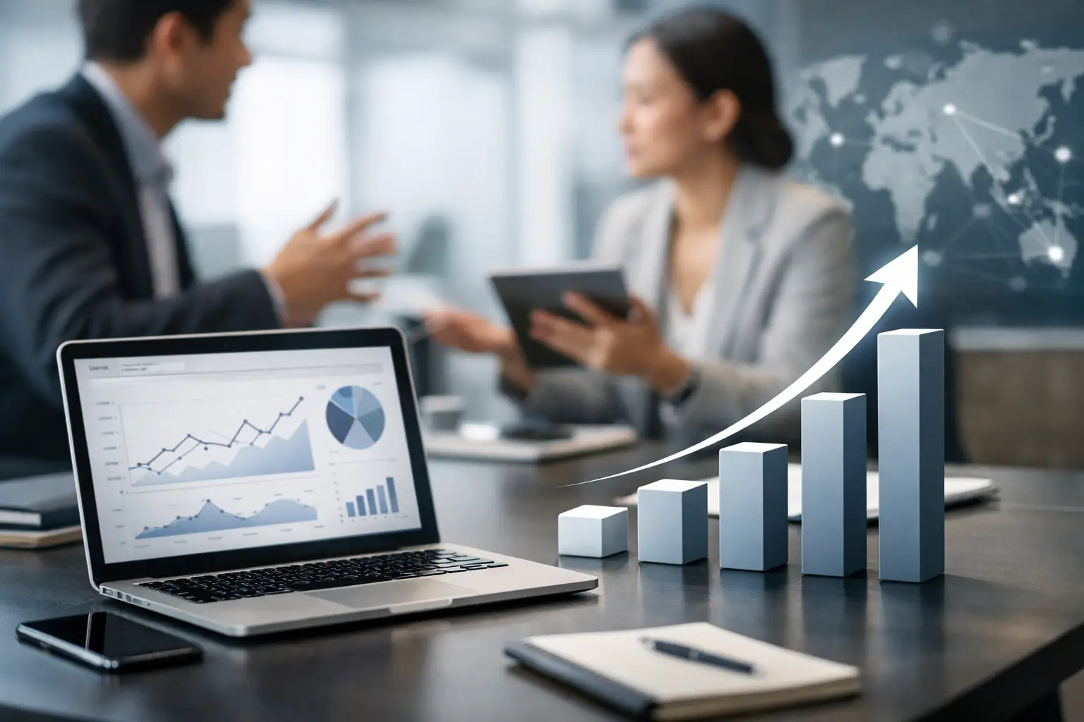 Como estruturar vendas B2B digitais com escala