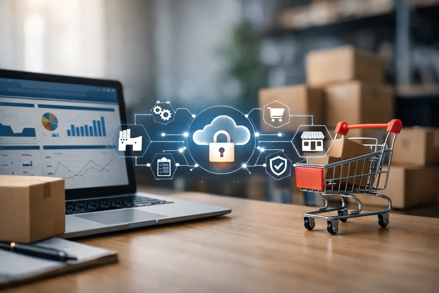 Como integrar ERP ao ecommerce com segurança